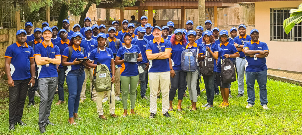 PADA équipe de terrain