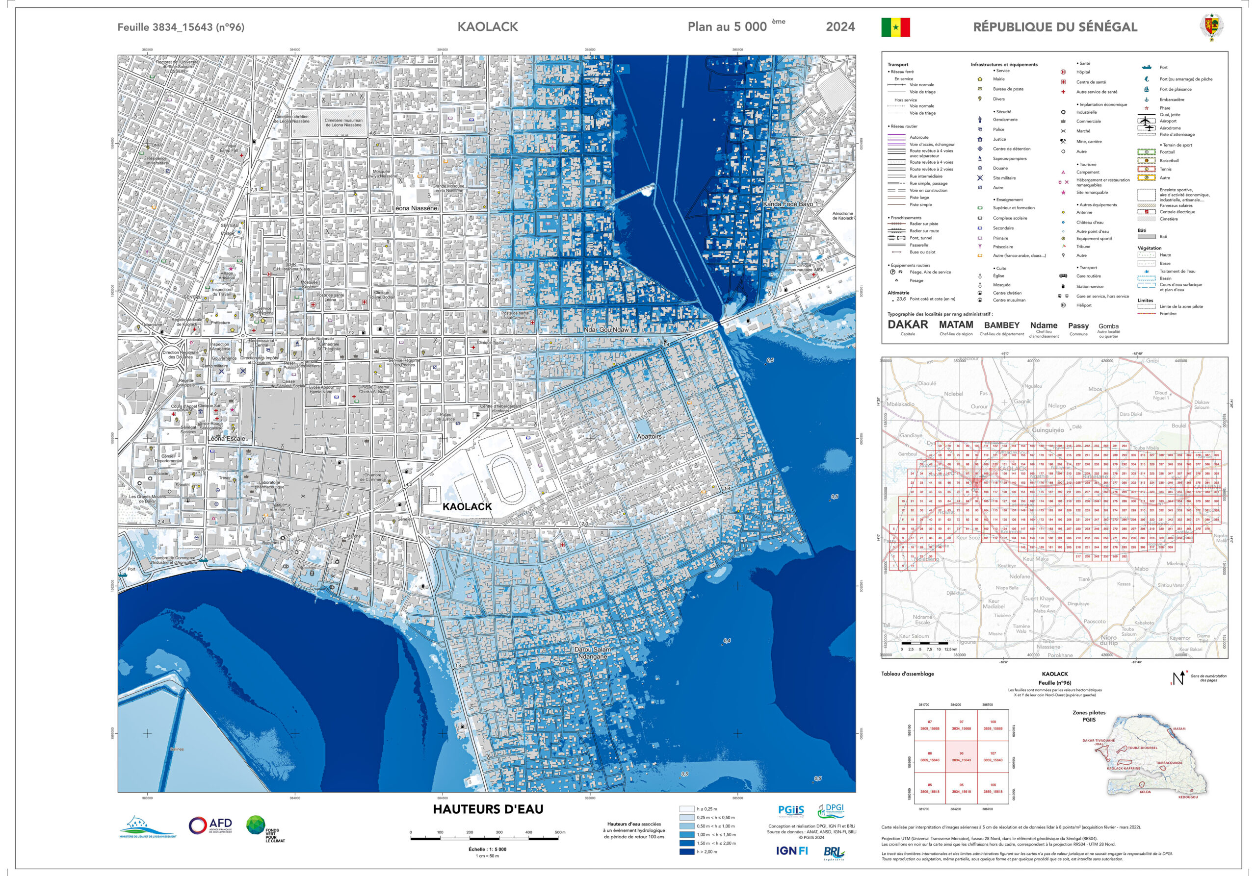 Presentation of the Results of Flood Zone Mapping in Senegal – PGIIS